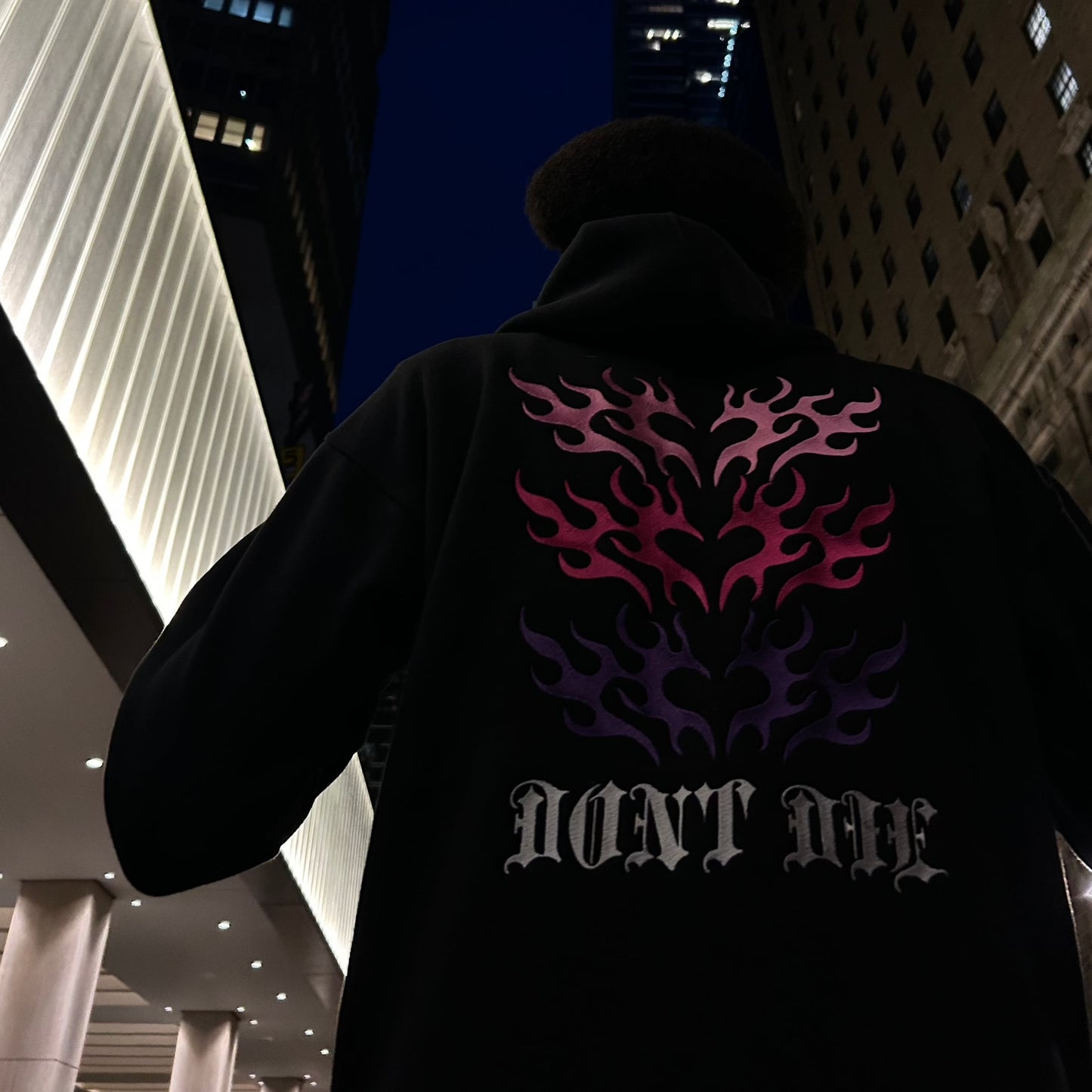 DIGITAL LOVE ZIP UP HOODIE