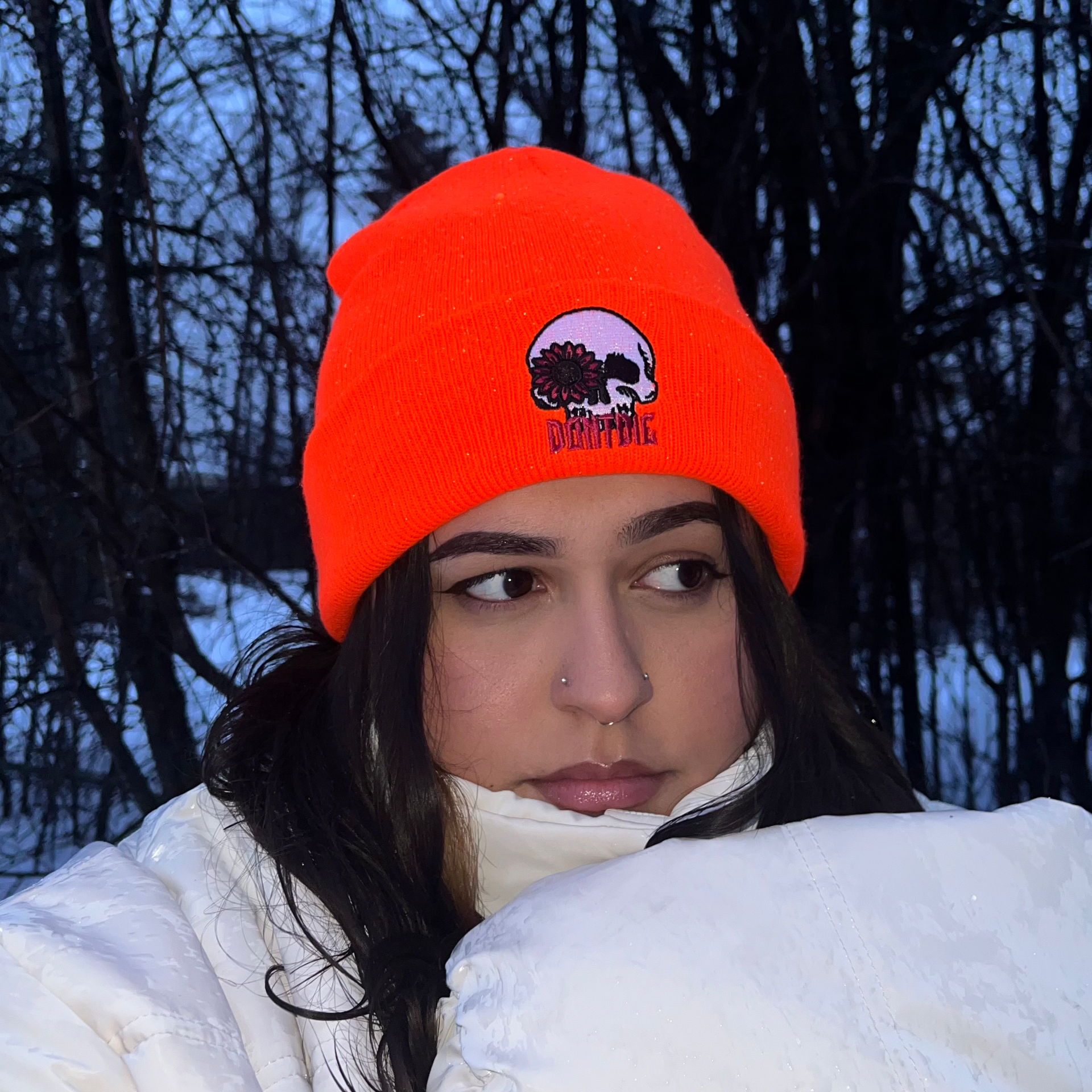 BURNT SUNSET BEANIE – DONTDIECLOTHING
